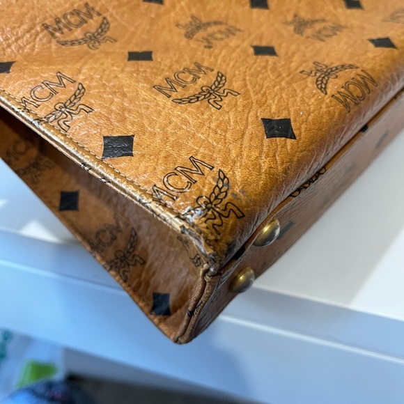 MCM VINTAGE DOCUMENT/LAPTOP BAG - Picture 11 of 16